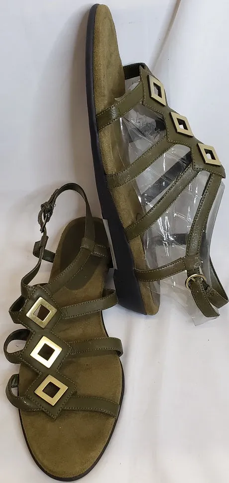 1.5" Atrium -- Women's Wedge Sling Sandal -- Green