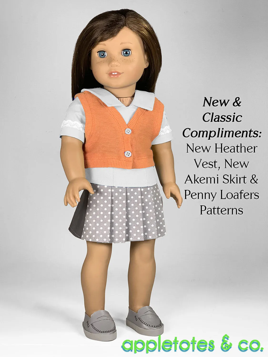 Adee Blouse 18 Inch Doll Sewing Pattern