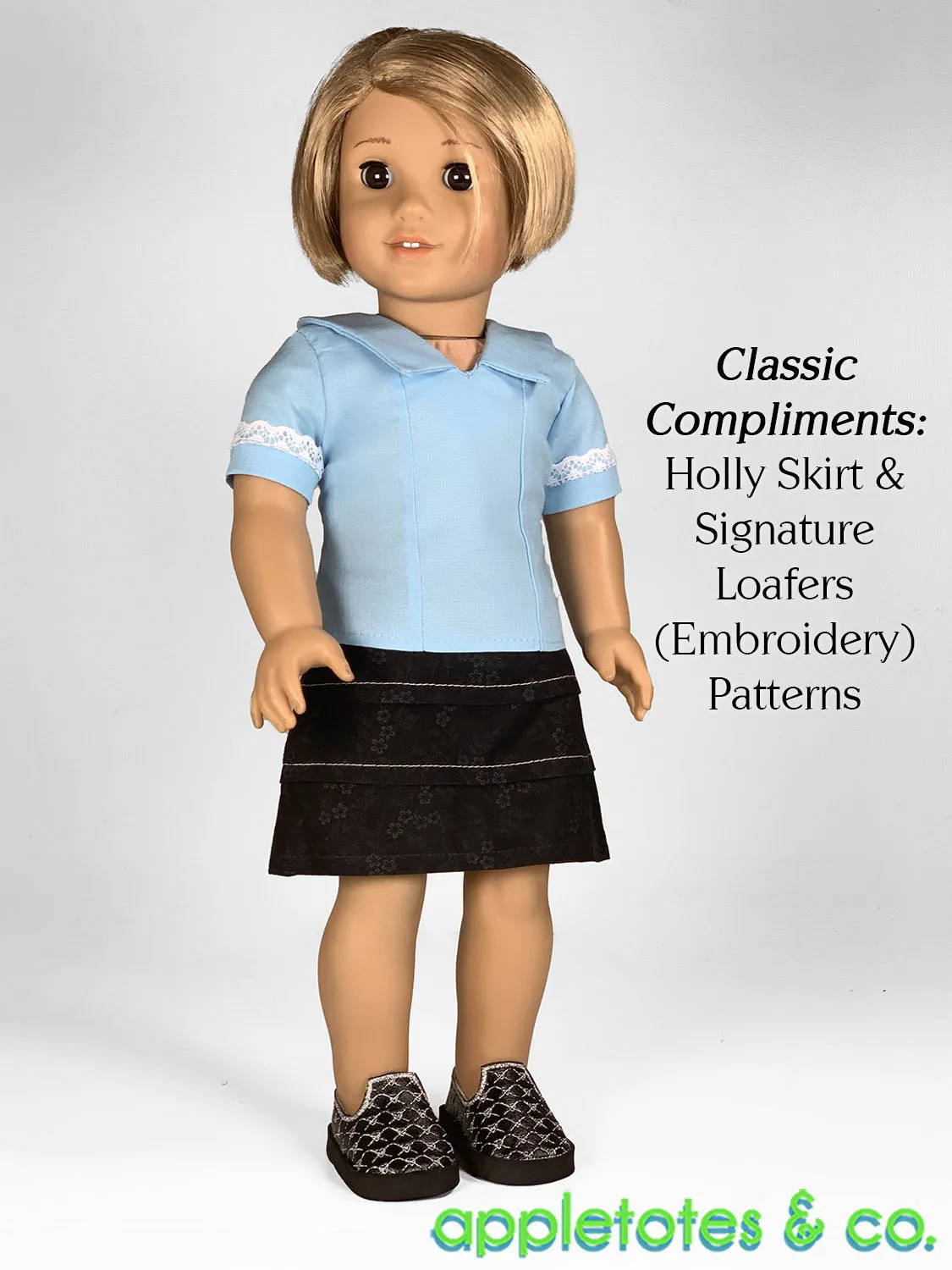 Adee Blouse 18 Inch Doll Sewing Pattern