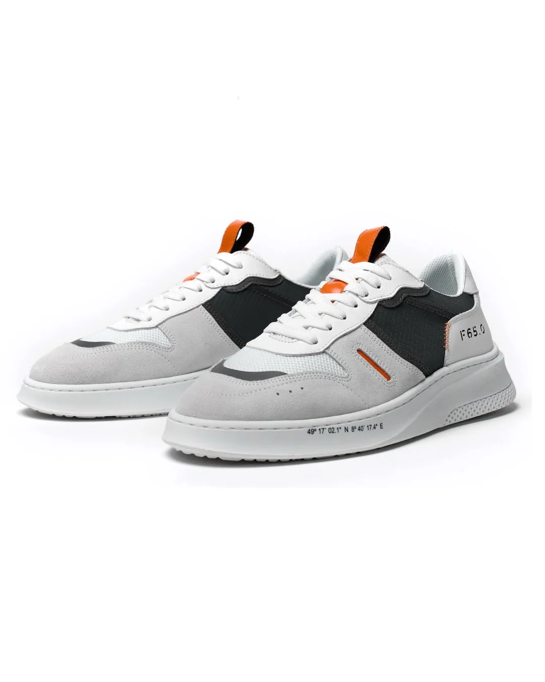 Albert – Men's Modern Hybrid Sneakers with Suede Accents and Bold Contrast Design