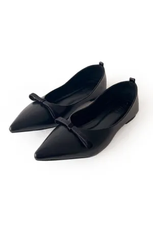 Black Matilda Shoe Flat