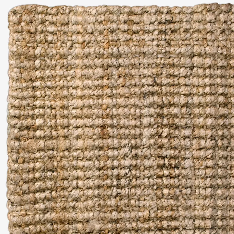 Boucle Jute Rugs (Natural)