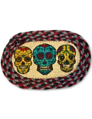 Braided Jute Oval Trivets, Design #45