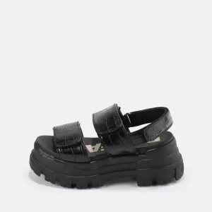 BUFFALO  SANDALS  IN BLACK