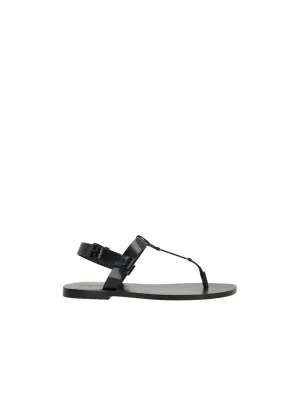 Cassandre Leather Thong Sandals