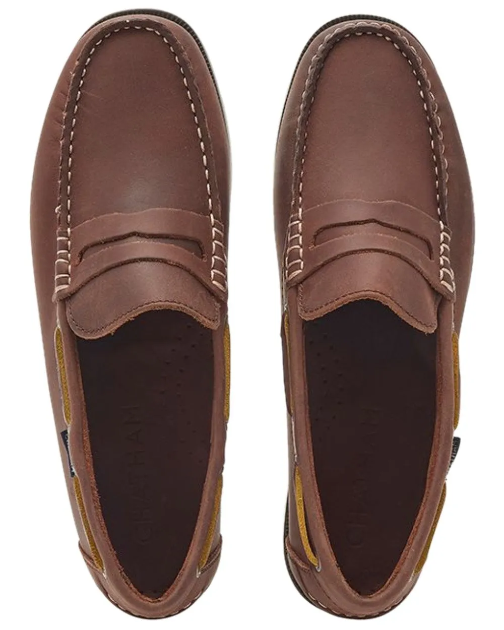 Chatham Mens Shanklin Premium Leather Loafers