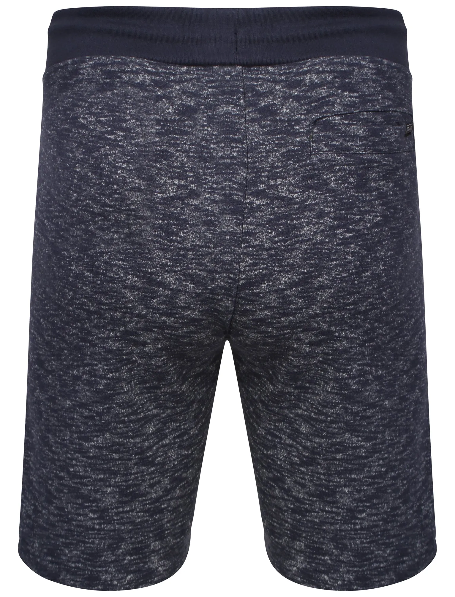 Clavell Spacedye Sweat Shorts in Navy Slub Fleck - Dissident