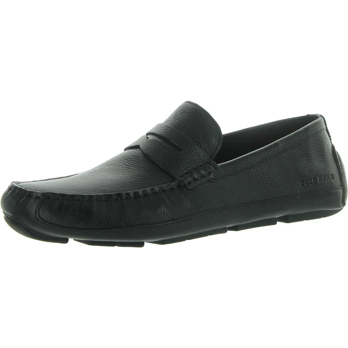 Cole Haan Mens Wyatt Leather Slip On Loafers