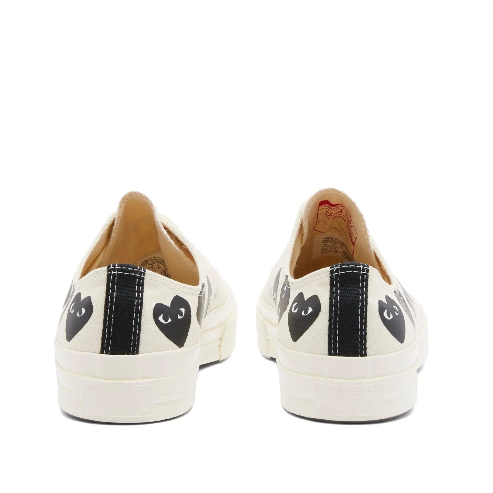 Comme Des Garçons Play X Converse Multi Heart Low sneakers, beige