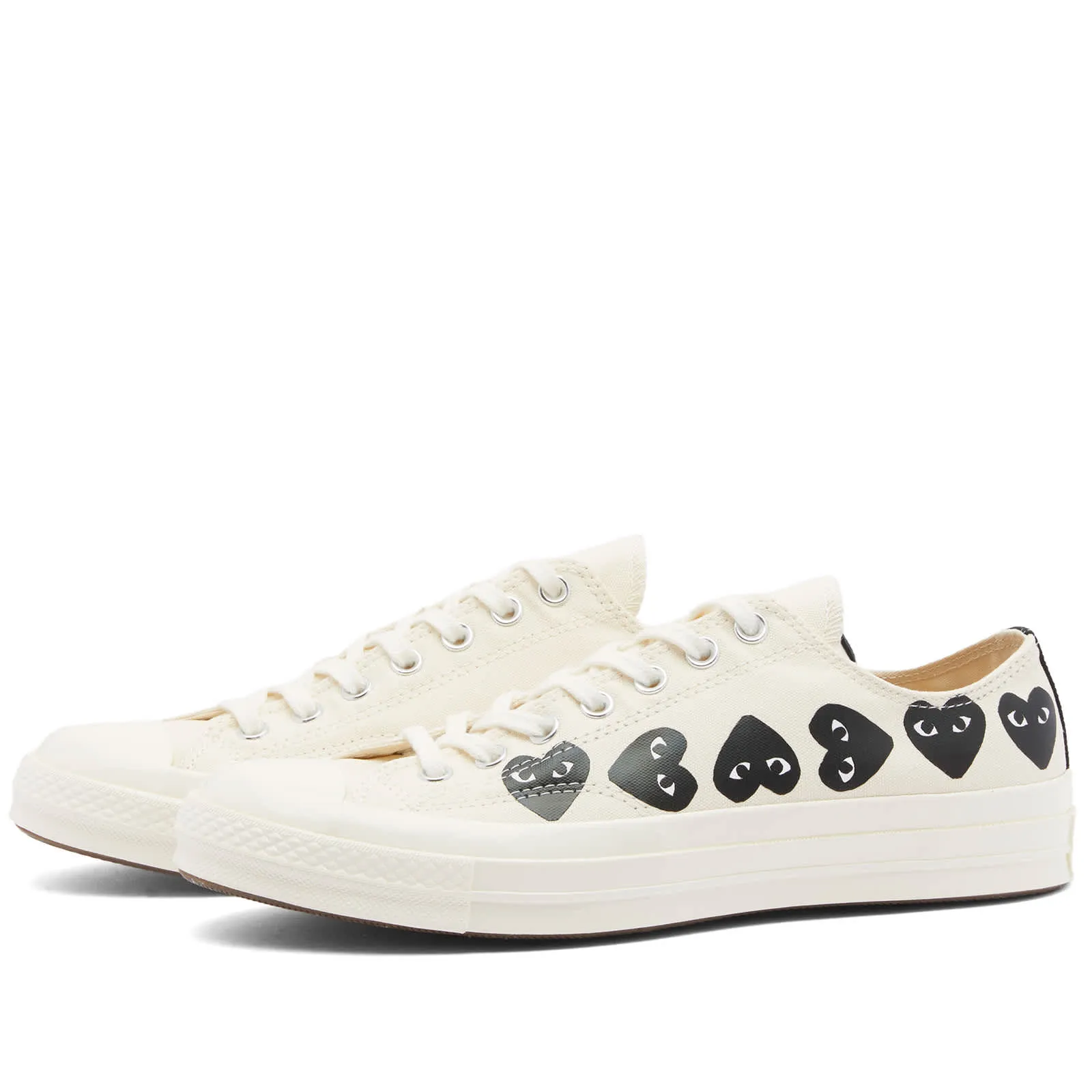 Comme Des Garçons Play X Converse Multi Heart Low sneakers, beige