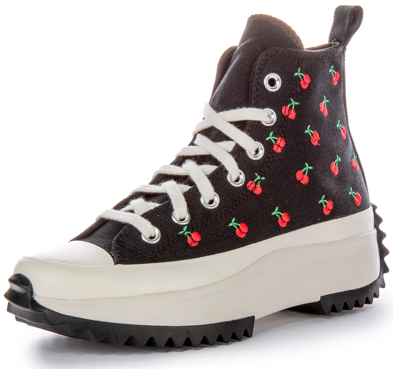 Converse RunStar Hike A08113C In Black Red Cherries