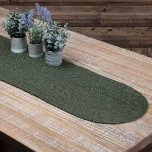 Cypress Jute Runner Oval 13x36 VHC Brands