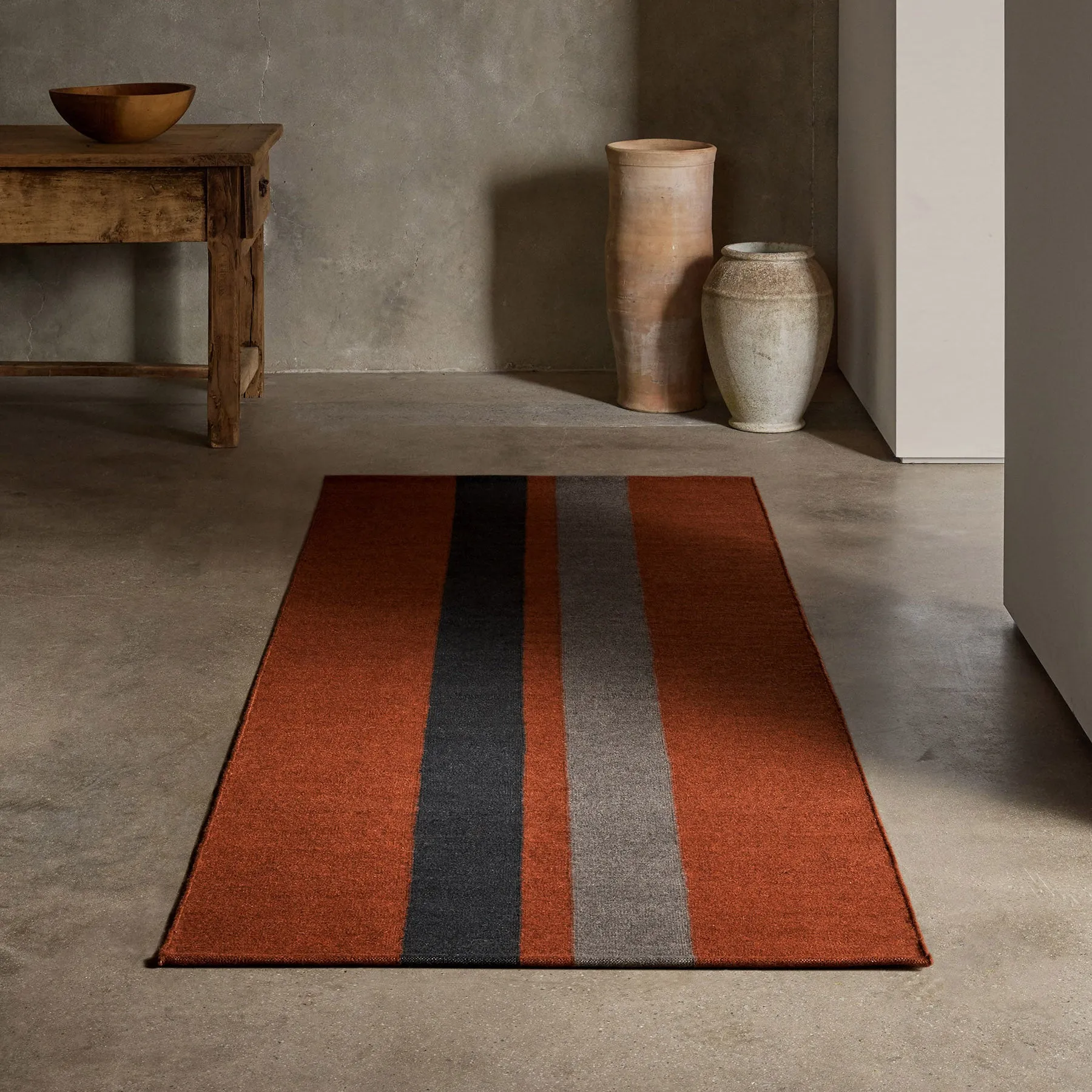 Double Stripe Runner - Ochre/Black Marle/Flint