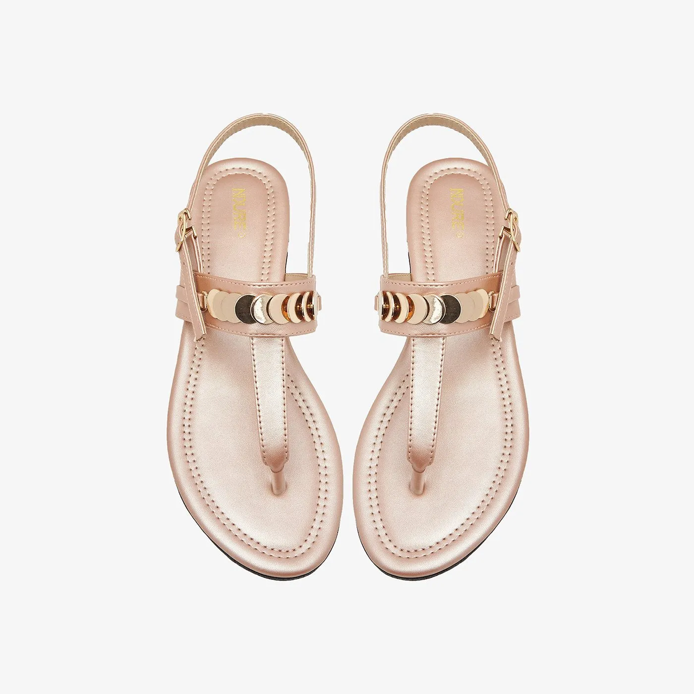 Elegant Flat Sandals for Women