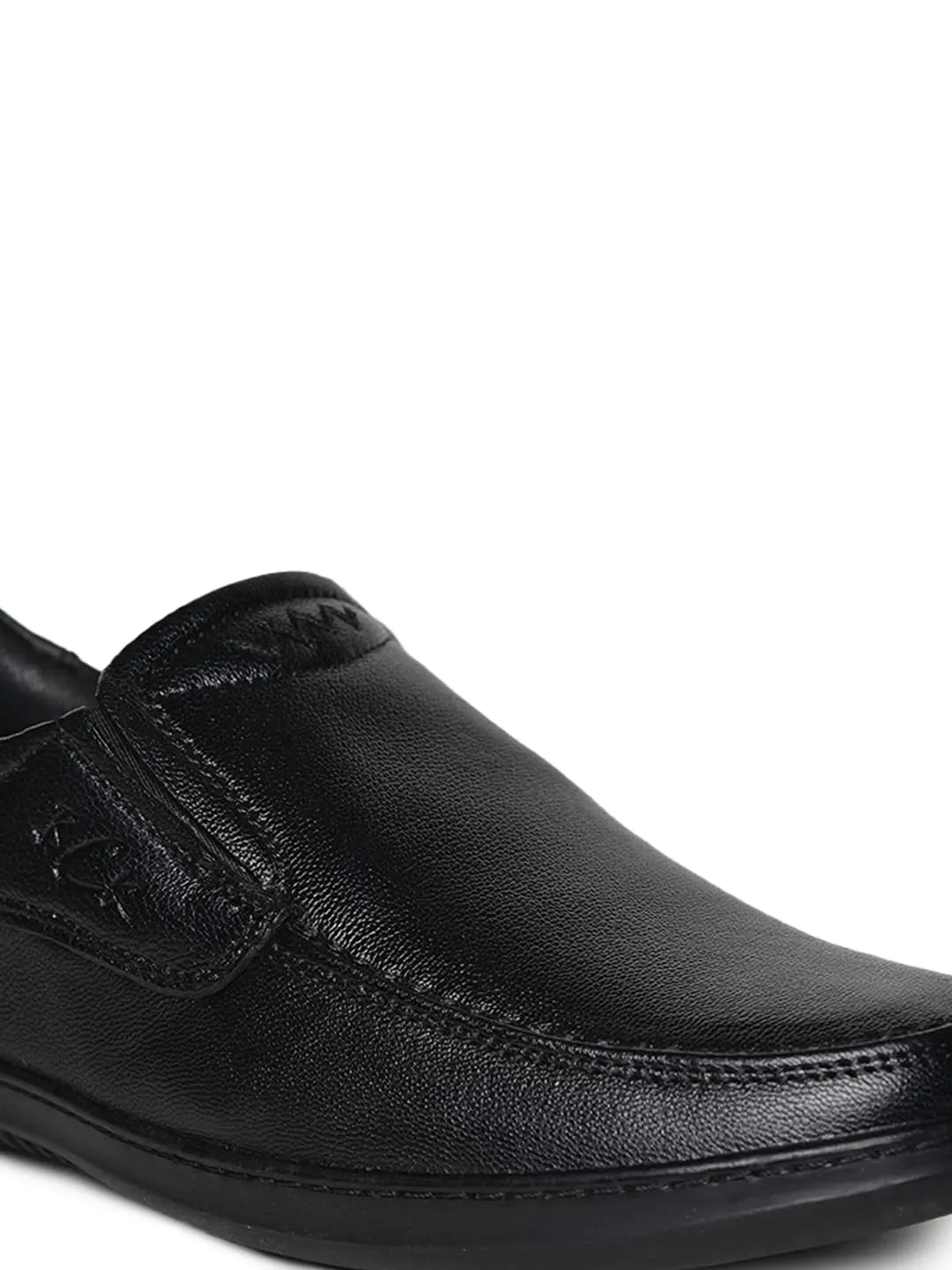 Errol Genuine Leather Casual Shoes for Mens (Black, 42)