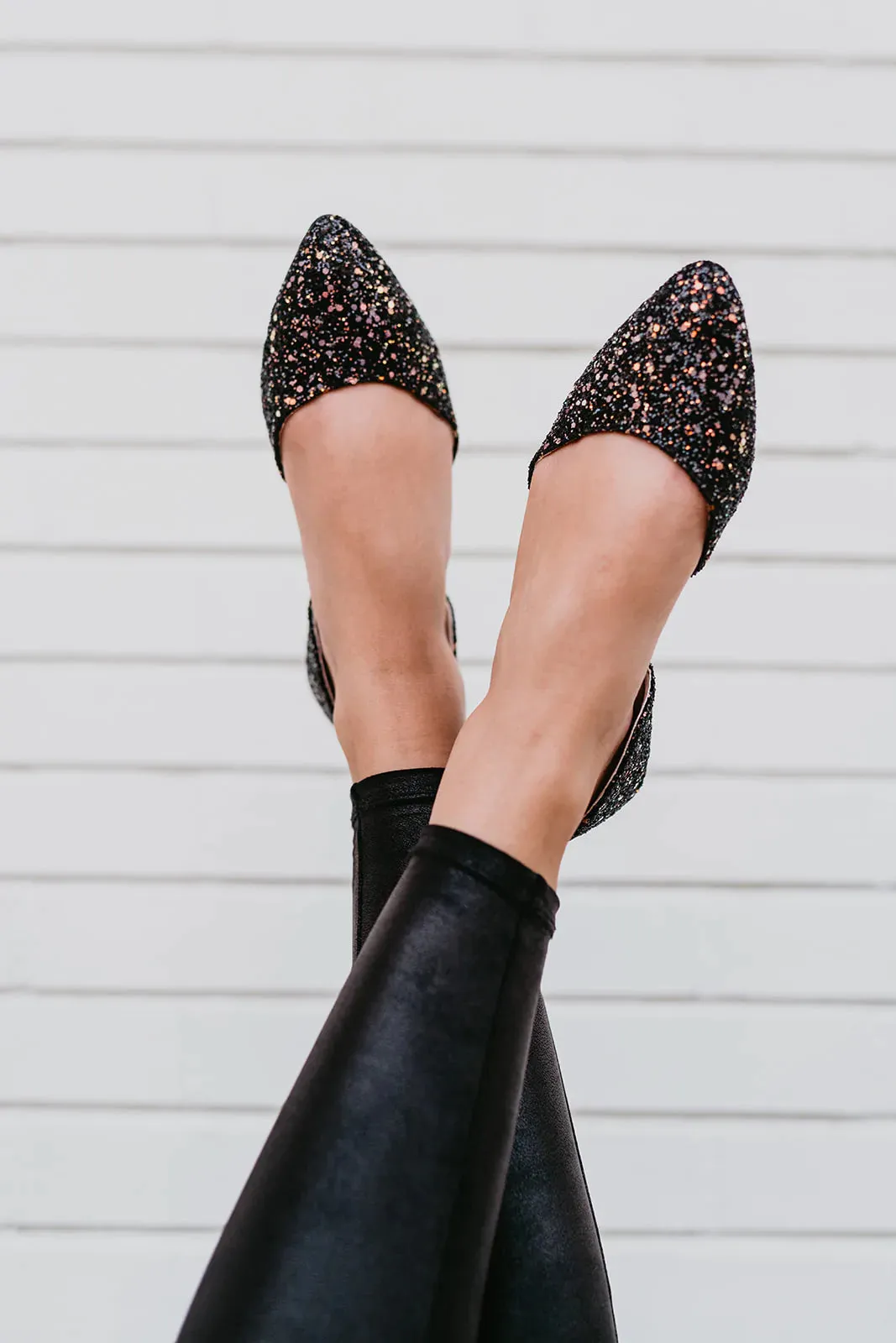 Glitz & Glam Sparkly Flats {Rollasole}