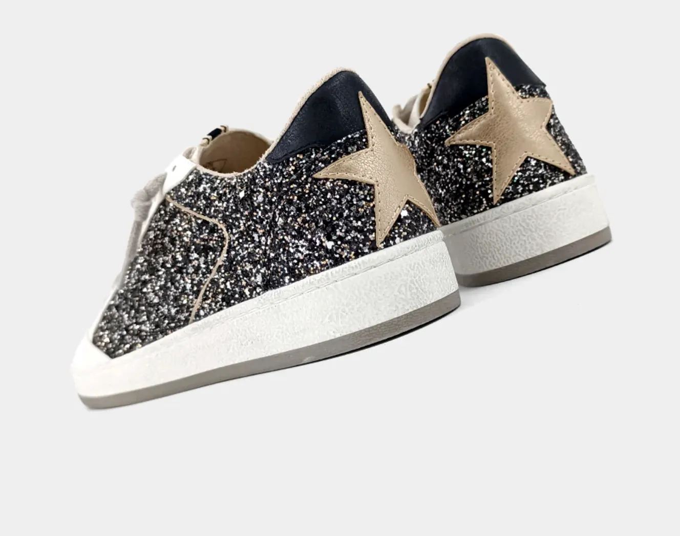 Gold Black PARK Sneakers - Shu Shop - Final Sale