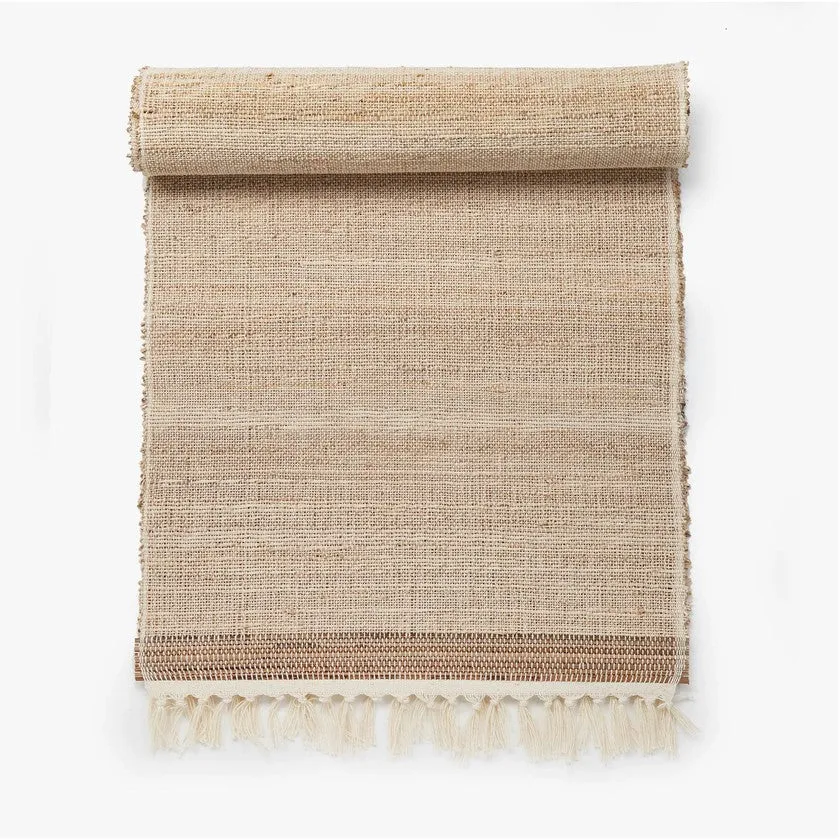 Handwoven Banana Fiber Table Runner