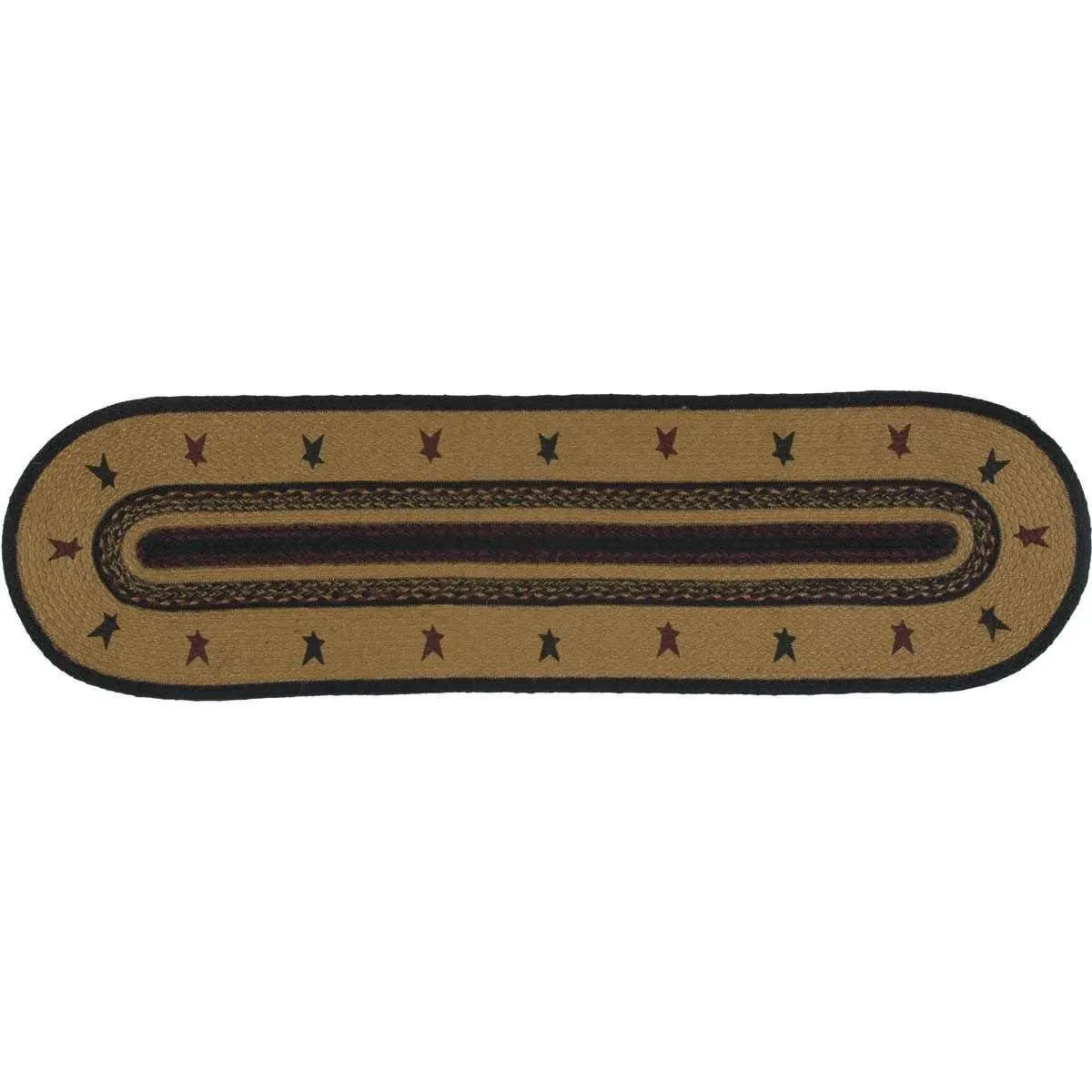 Heritage Farms Star Jute Runner 13x48 VHC Brands