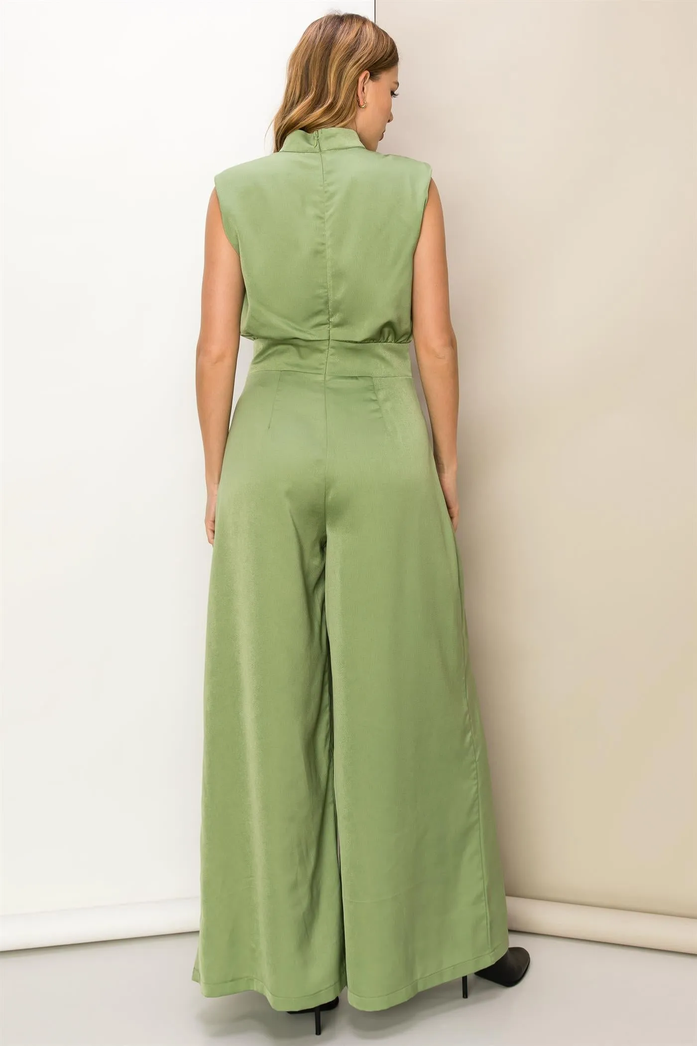 HF23F655-SLEEVELESS JUMPSUIT WITH CUT-OUT DETAIL