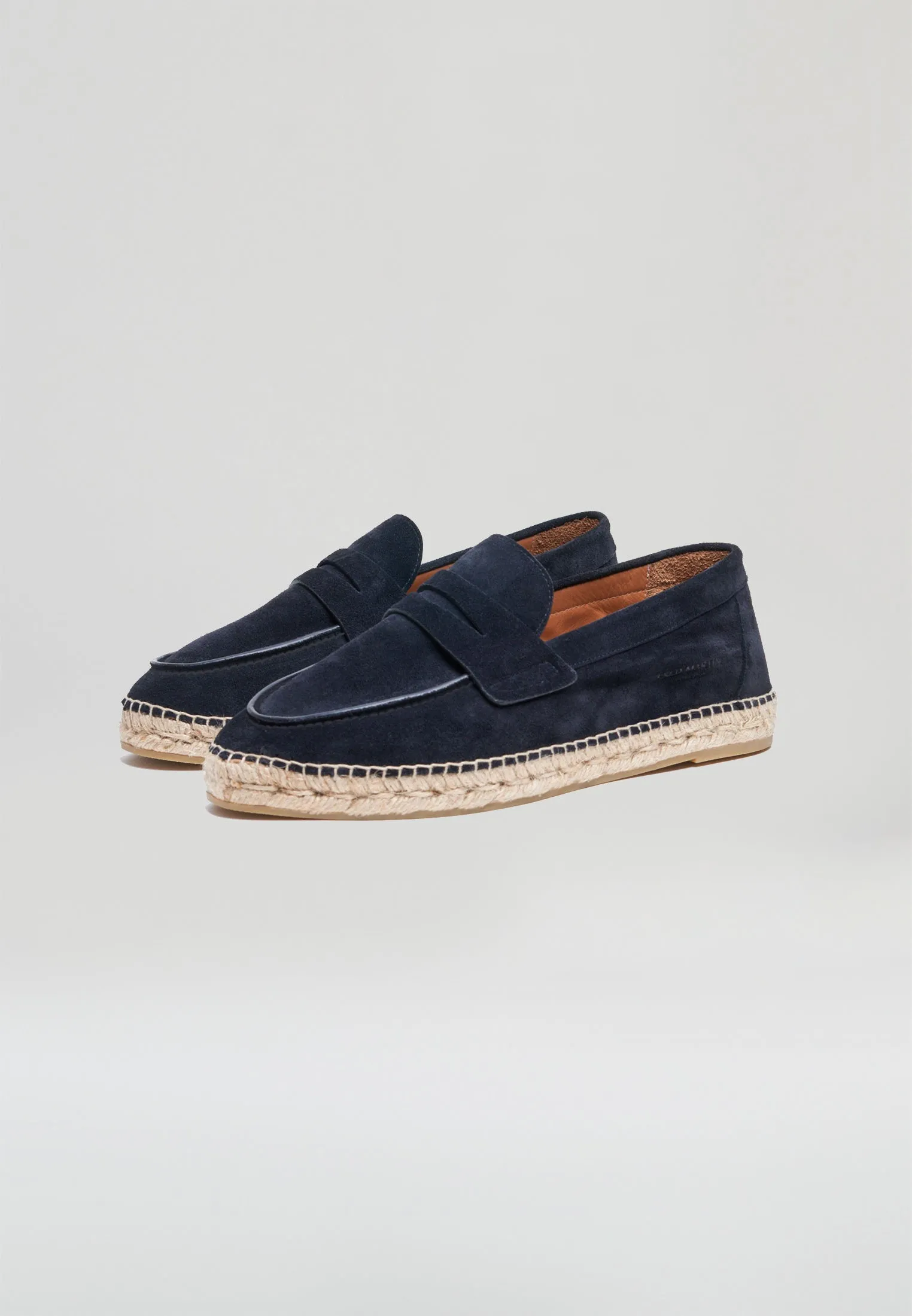 Loafers - Navy Suede