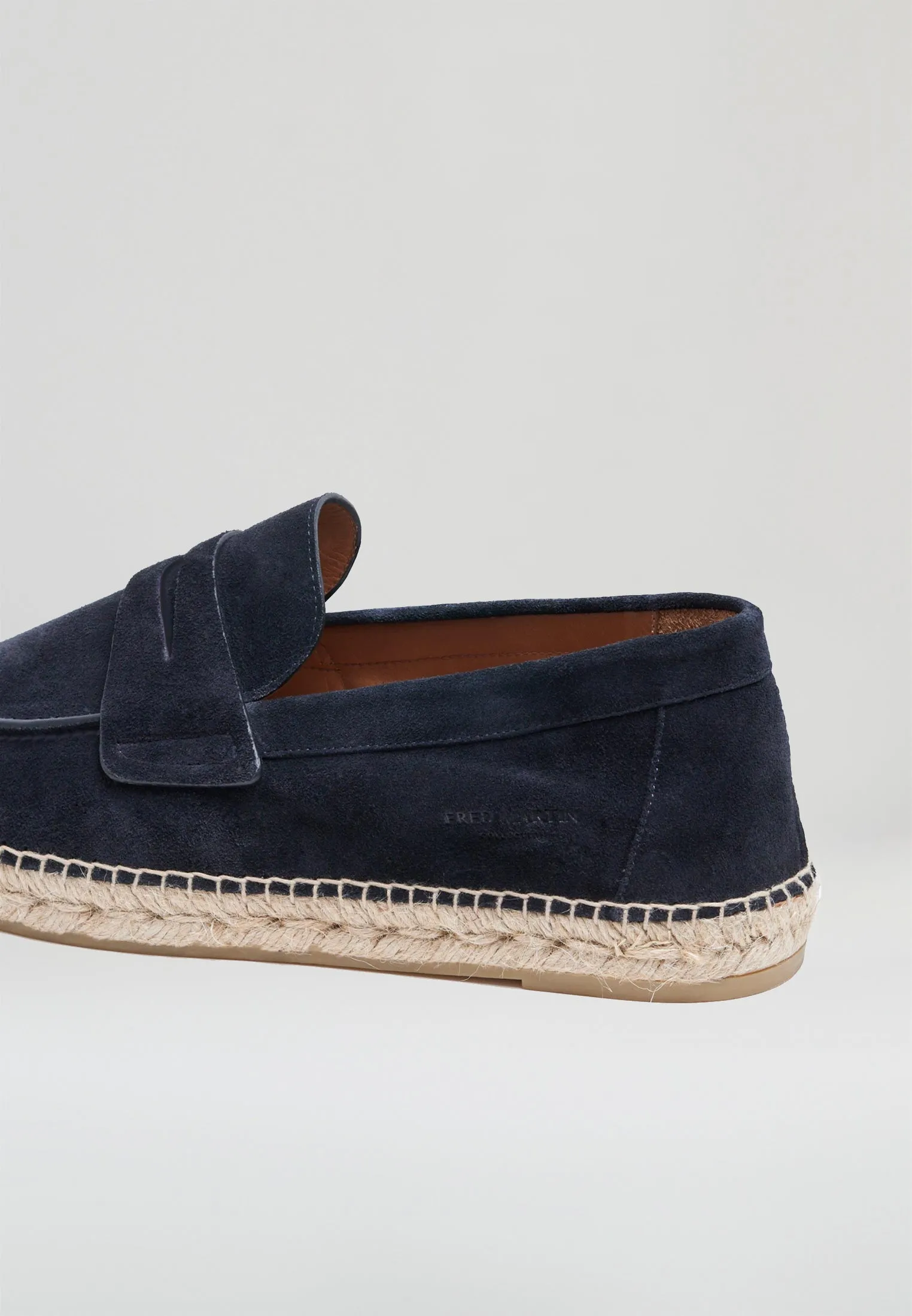 Loafers - Navy Suede