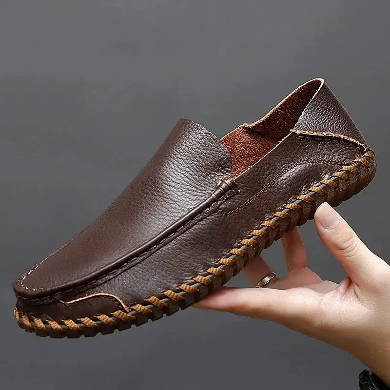 Lorenzo Rossi Leather Loafers