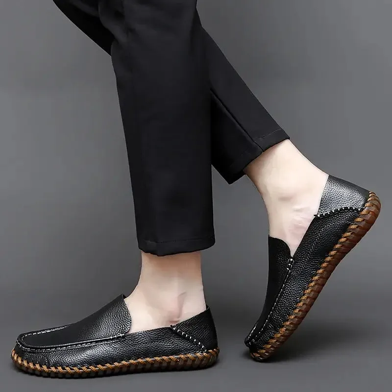 Lorenzo Rossi Leather Loafers