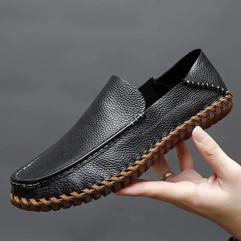 Lorenzo Rossi Leather Loafers