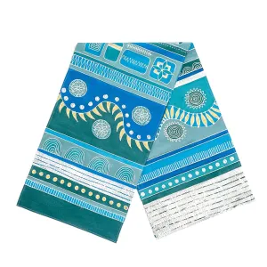 Mali Aqua Hills Table Runner