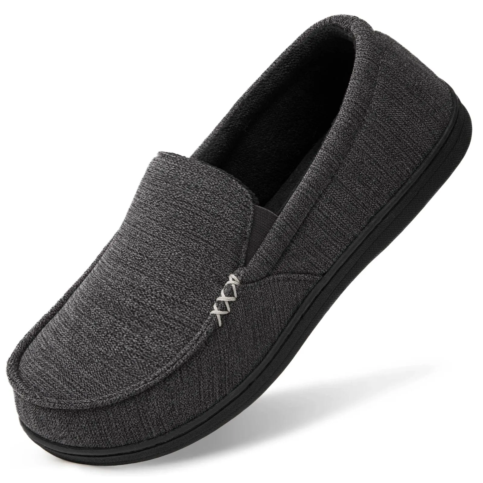 Men's Memory Foam Moccasins Style Classic Slippers