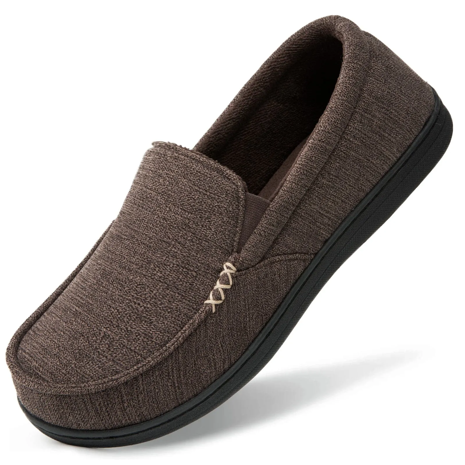 Men's Memory Foam Moccasins Style Classic Slippers