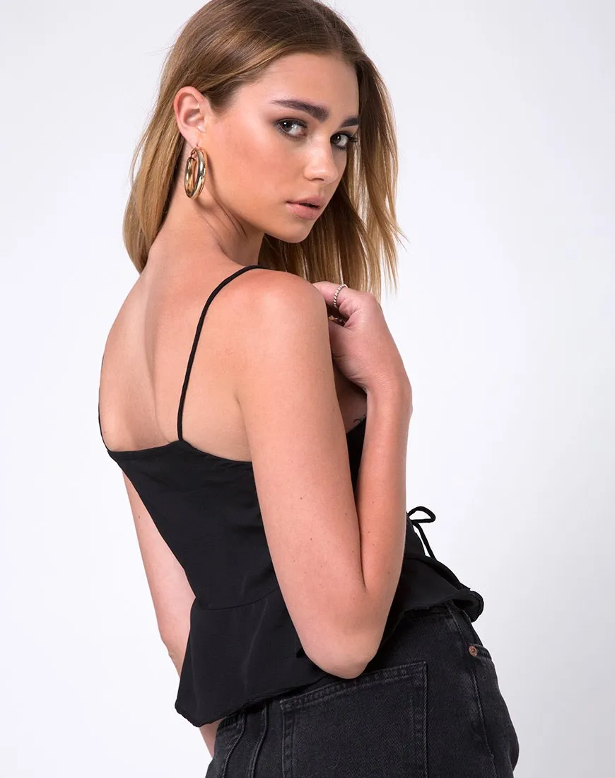 Moode Cami Top in Black