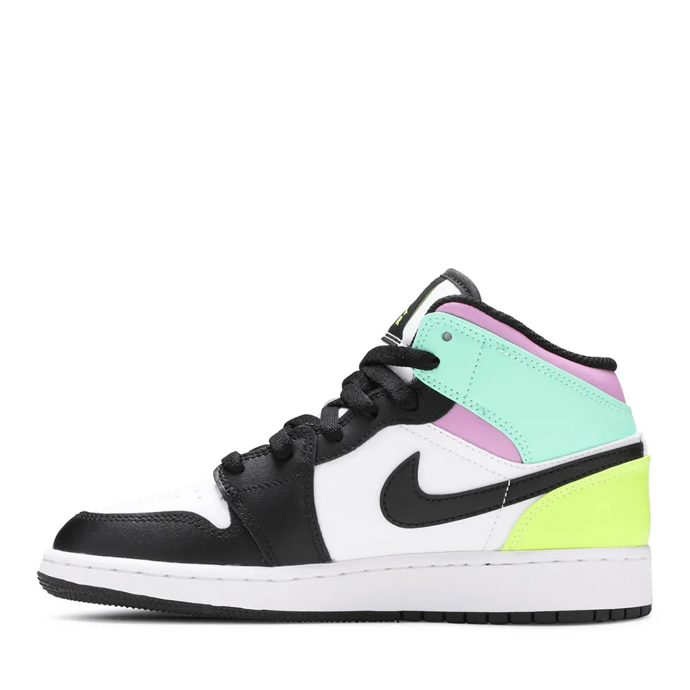 NIKE AIR JORDAN1 MID PASTEL GS (NEW) -