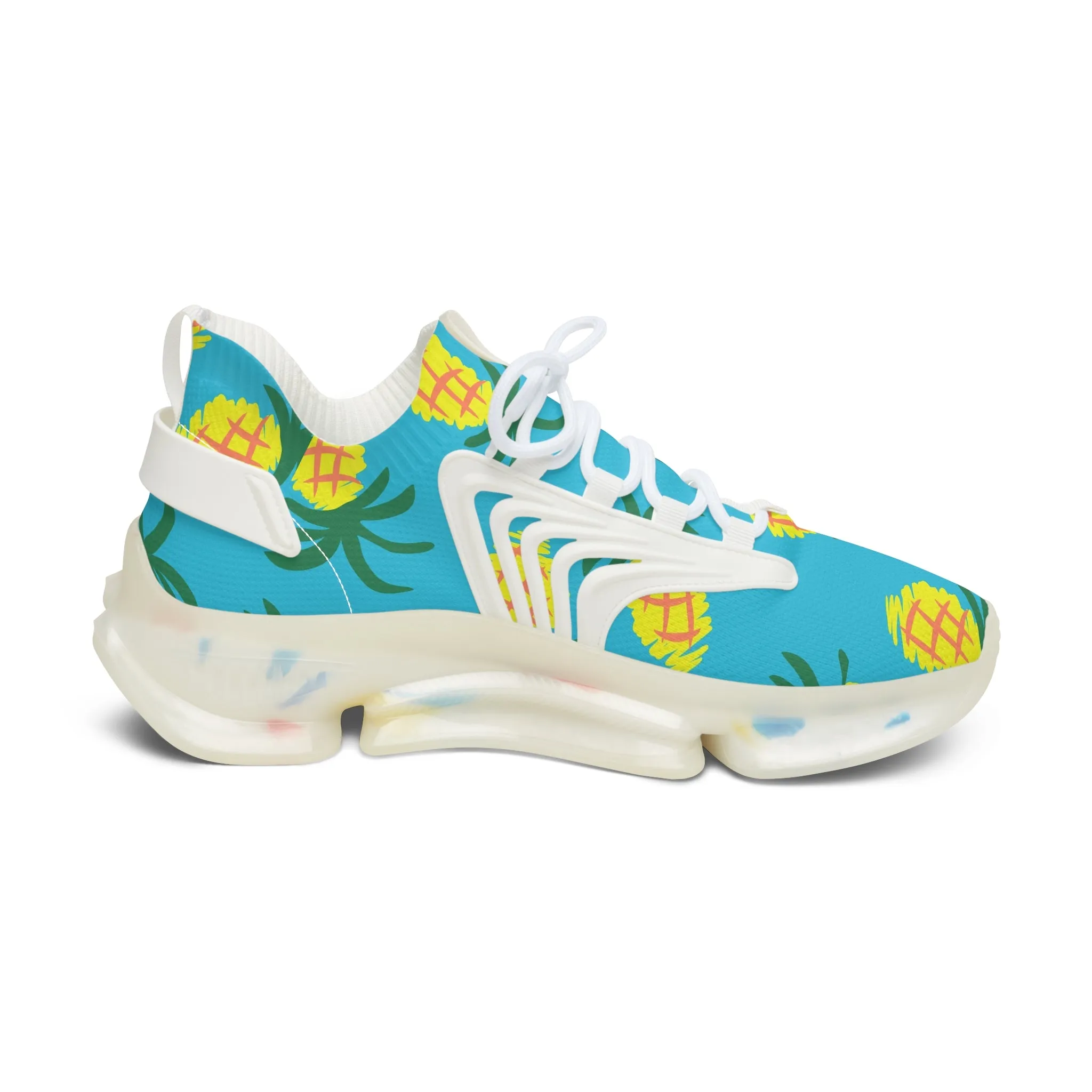 Pineapples Women's Mesh Sneakers