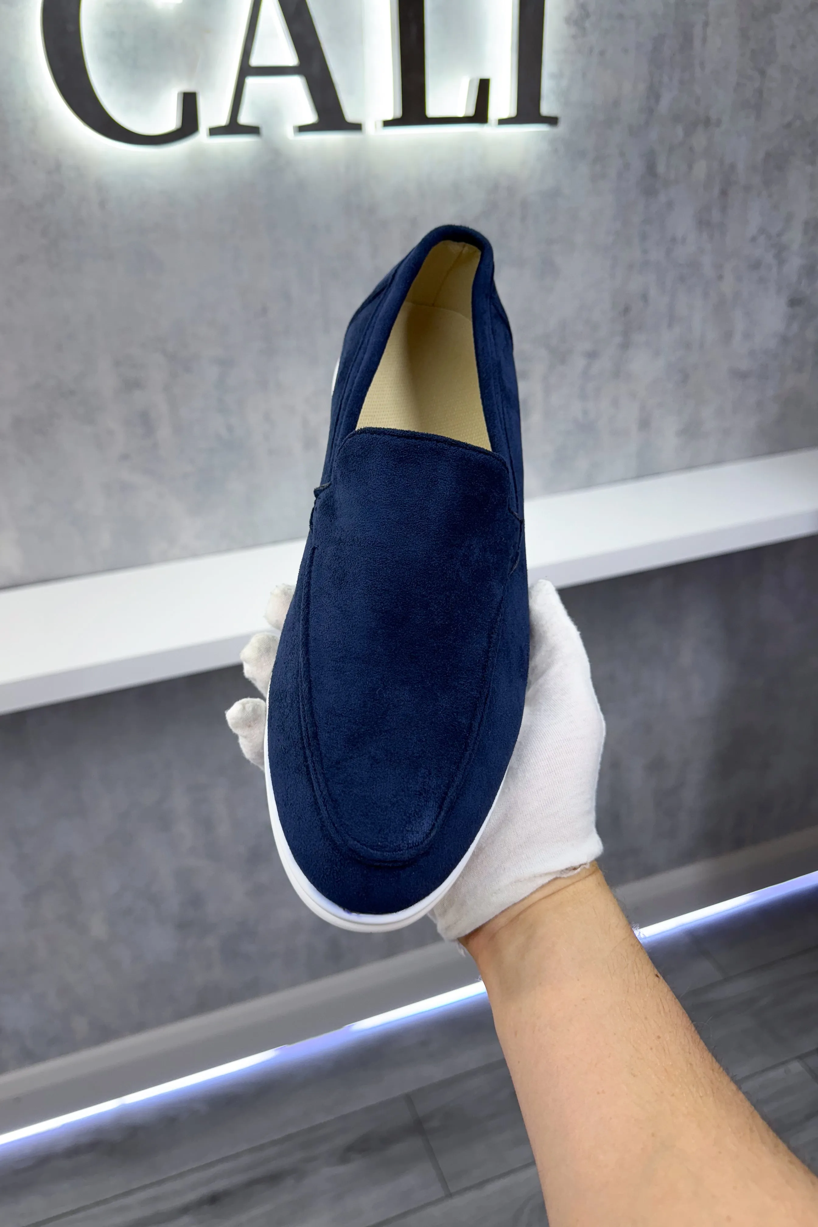 Promenade Loafers - Navy blue