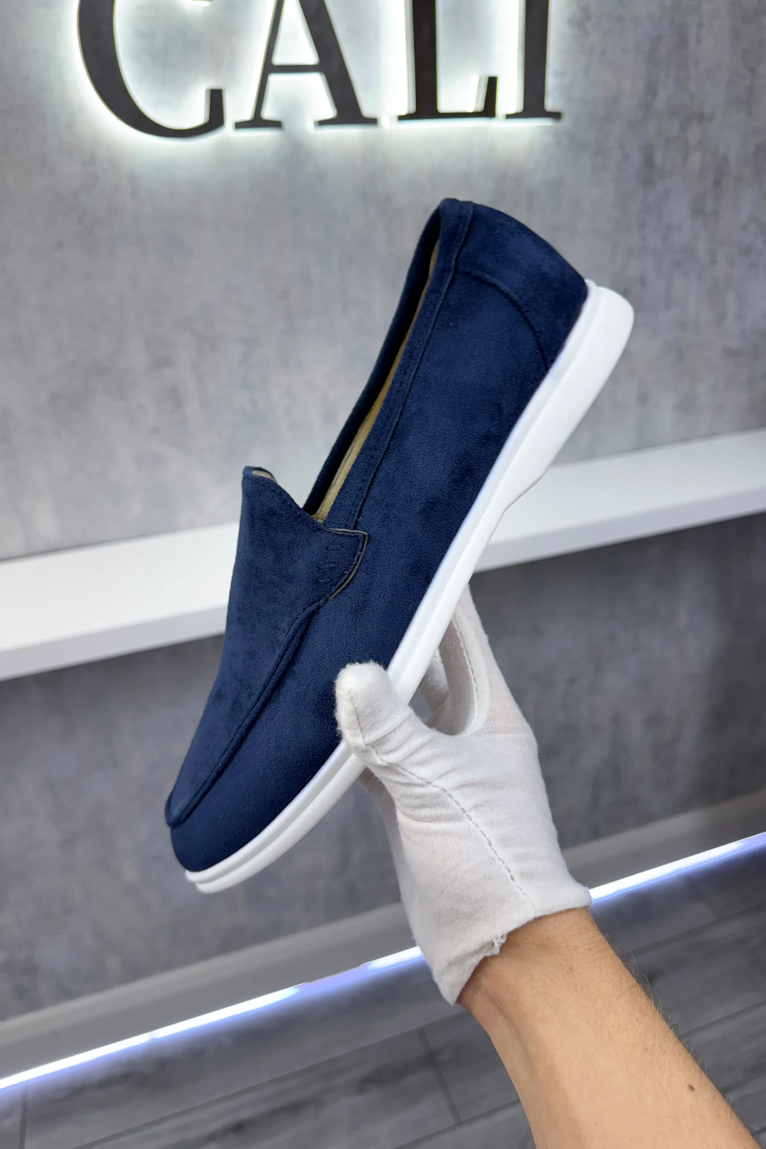 Promenade Loafers - Navy blue