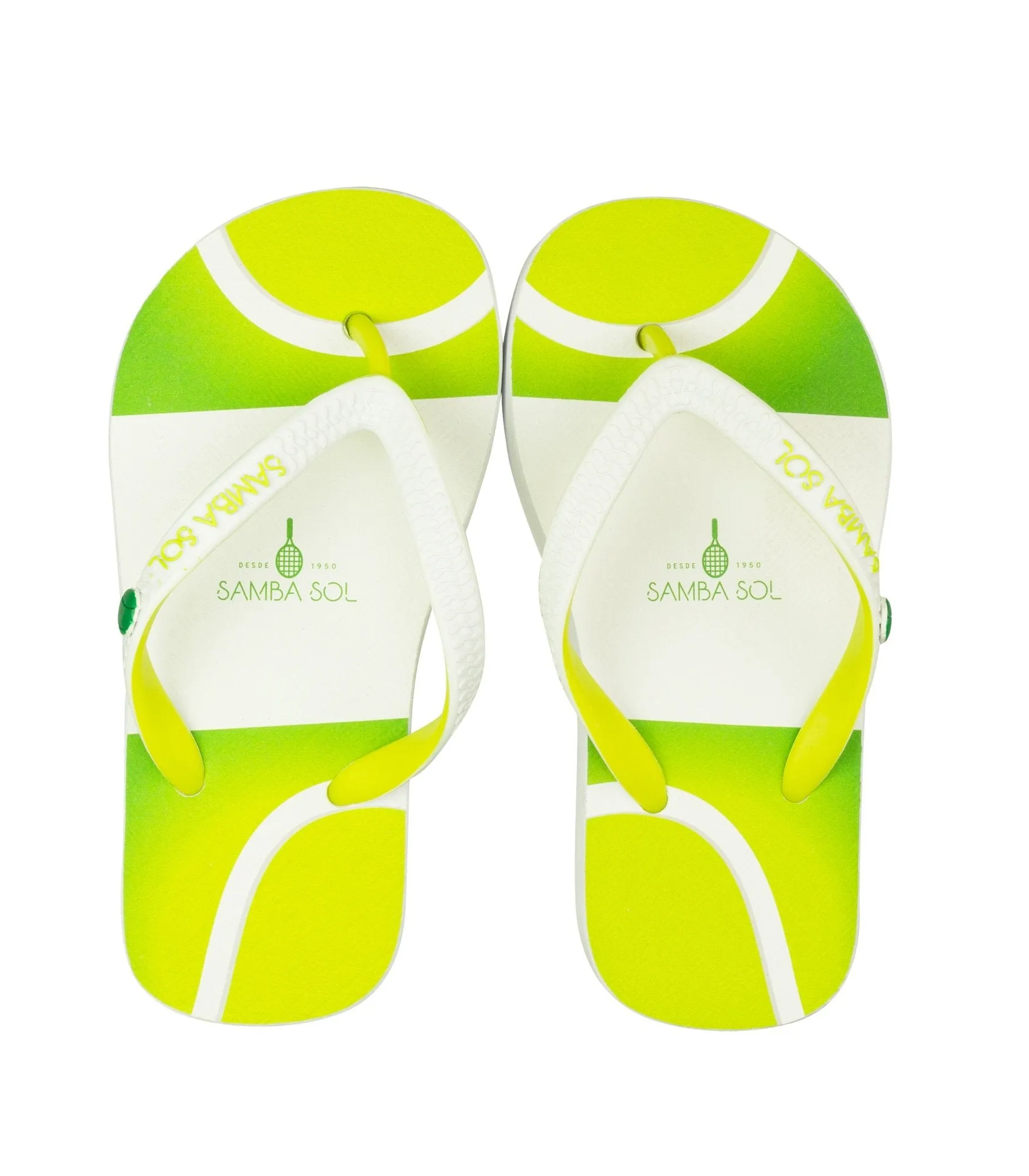 Samba Sol Kid's Beach Collection Flip Flops - Tennis