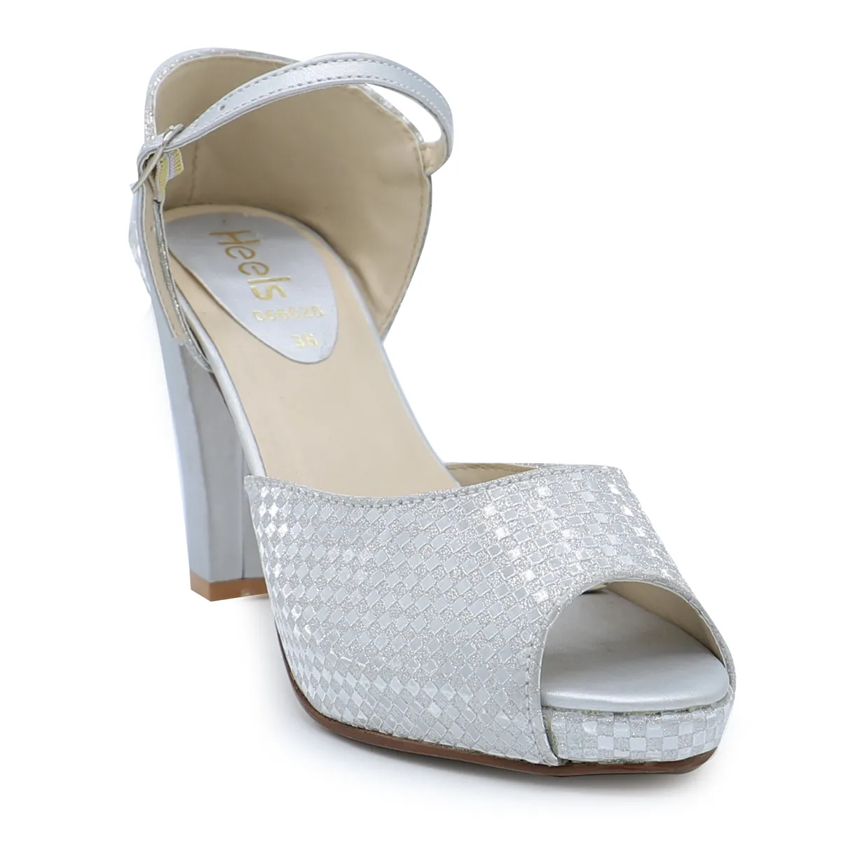 Silver Fancy Sandal 066626