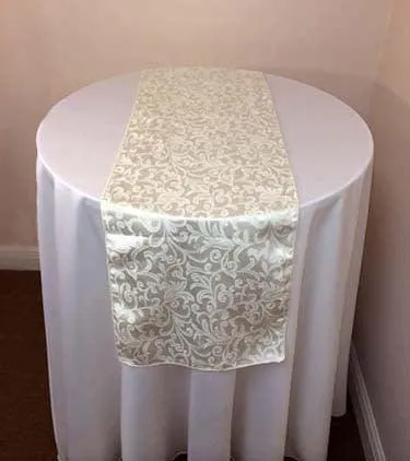 Somerset Damask Table Runner