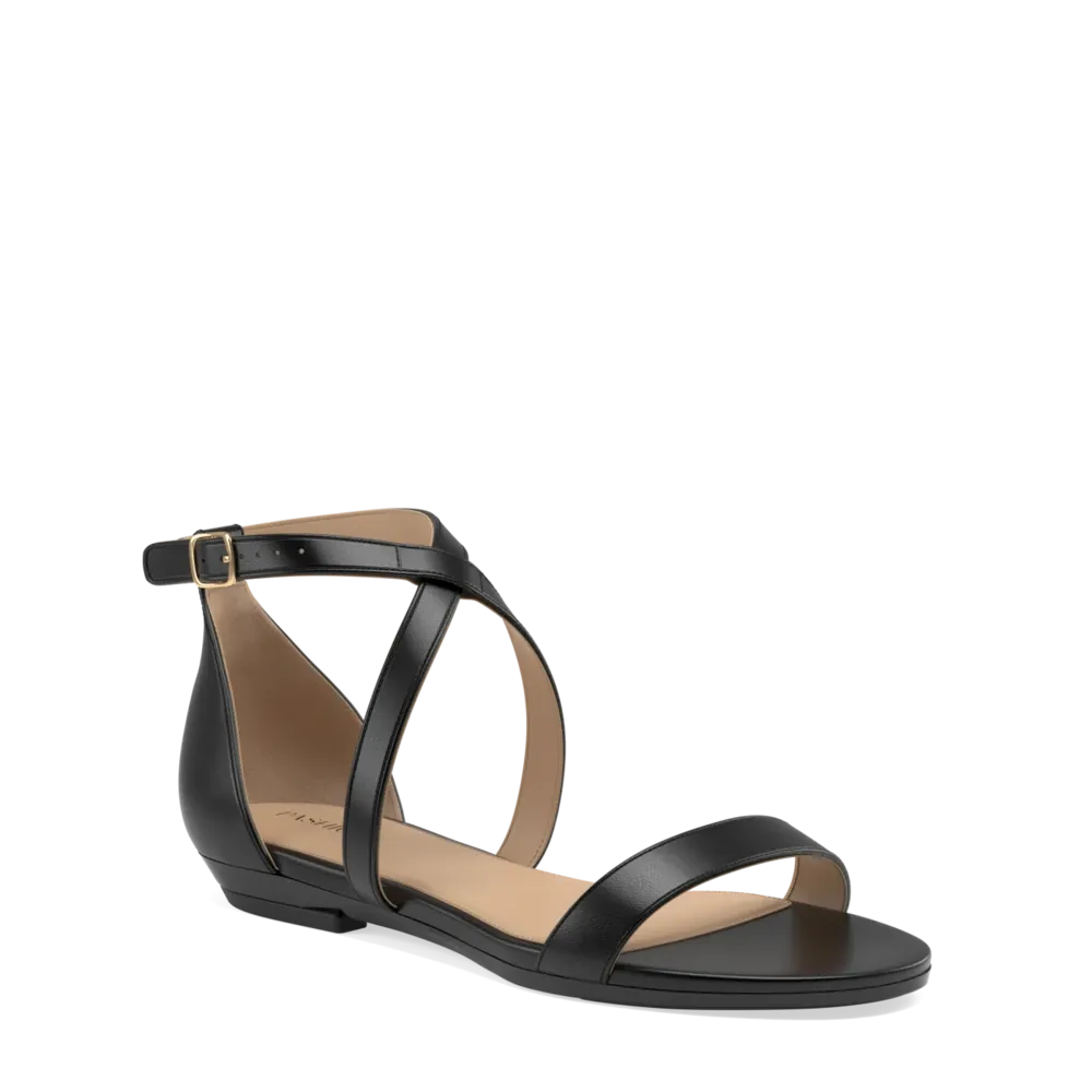 The Sandal - Coal Leather