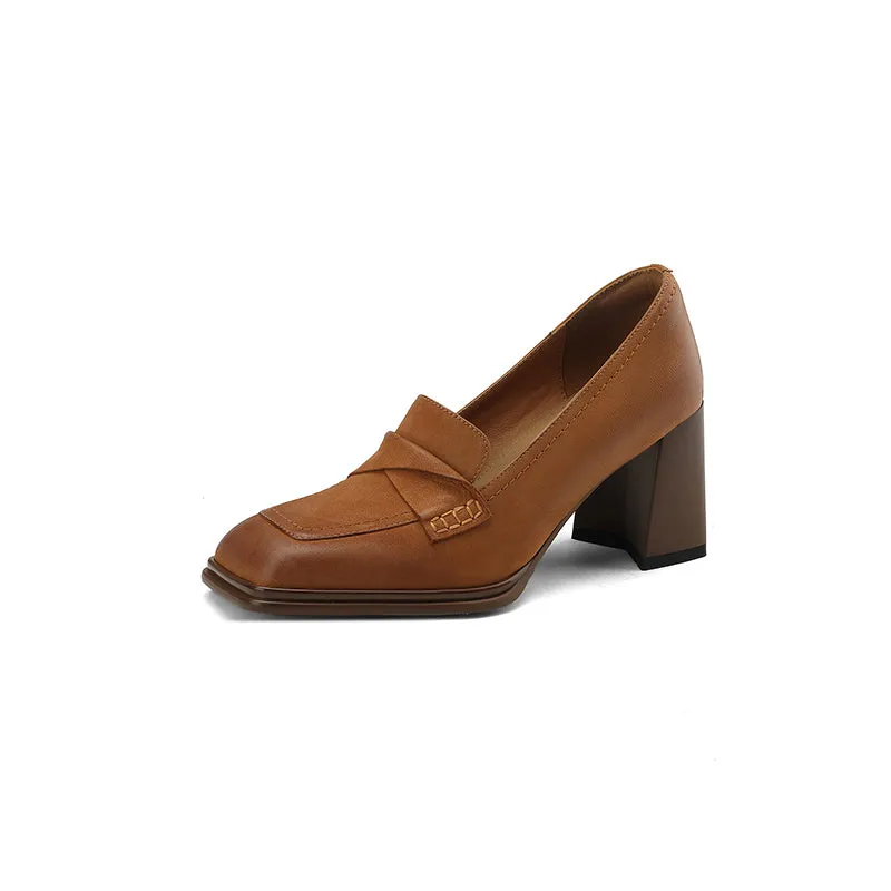 Women's Loafers with Heel